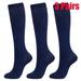 3 Pairs Compression Socks Best Athletic & Medical for Men & Women sports Running Flight Travel Nurses Edema