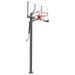 Silverback SBX 54 In-Ground Height-Adjustable Basketball System with Tempered Glass Backboard