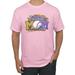 Baseball Mom Cheetah Glitter Sports Men s Graphic T-Shirt Light Pink XX-Large