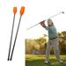 EFINNY 19.3 Inch Golf Swing Trainer Aid for Adult and Kids Golf Beginner Gesture Alignment Correction Golf Accessories