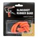 Wizard Slingshot Replacement Rubber Power Bands (Magnum with Leather Pouch)