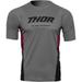 Thor Assist React Mens MTB Mountain Bike Jersey Gray/Purple MD