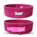 RAD Weight Lifting Belt for Powerlifting and Deadlifting - Adjustable Lever Buckle Belt for Weightlifting (Pink XL)