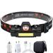 Rechargeable Headlamp Powerful LED Head Lamp XPE+COB USB Portable Headlight