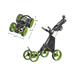 CaddyTek Explorer Version 8 Lime Golf Push & Pull Carts