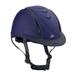 OVATION Adult Unisex Metallic Schooler Riding Helmet Color: Purple Size: S/M (469765PUR-S/MD)