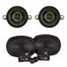 Kicker KS 6x9 + 3-1/2 Component Speakers Compatible with select Chevrolet Dodge & Toyota