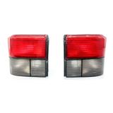 Dcenta Pair of Tail Lights Red/Smoked Lamps Turn Right+ Left Indicator Side Lamp Rear Tail Lights Replacement for TRANSPORTER T4 90-03