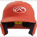 Rawlings Mach Baseball Batting Helmet Junior Matte Orange