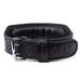 Contraband Black Label 4340 4in 7mm Top Grain Cowhide Leather Weight Lifting Belt | Useful for Bodybuilding Powerlifting Squats Deadlift and Bench Press (Black XX-Large)