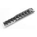 Marine City Stainless Steel 10 Slots Louvered Vent 20-13/16 inches 4-7/16 inches 1-1/2 inches 2 Pcs