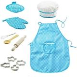 11PCs/Set Kids Cooking And Baking Set Kitchen Chef Set