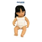 Miniland Baby Doll Asian Girl 15