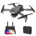 Eccomum RC Drone with Camera 4K Dual Camera RC Quadcopter with Function 4 Sided Obstacle Avoidance Waypoint Flight Gesture Control Storage Bag Package