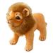 LIWEN 23/28cm Lion Plush Toy Fully Filled Lovely Soft Animal Doll Sofa Decor Accompany Toy Photography Props Stuffed Wild Animal Simulation Lion Doll Ornament Kids Toy Gift