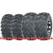 Full Set ATV tires 22x8-10 Front & 24x11-10 Rear 94-95 Polaris 300 2x4/4x4