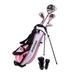 PreciseGolf Co. Precise X7 Junior Complete Golf Club Set for Children Kids Pink Ages 3-5 Right Hand