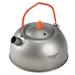 Lixada Lixada 600ml Titanium Tea Kettle for Boiling Water Coffee Tea Pot for Outdoor Camping Hiking Backpacking