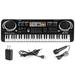 Keyboard Piano 61 Key Portable Keyboard Electronic Keyboard for Beginners Musical Instrument Educational Toy for Kids Boy Girl Kid s Education Toy Musical Instrument