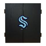 Imperial Seattle Kraken Fans Choice Dartboard Cabinet