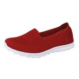 gvdentm Sneakers For Women Woman s Slip On Sneakers Casual Slip On Walking Shoes Womens Tennis Shoes Flat Dress Shoes Non Slip Work Shoes