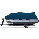 Seal Skin Heavy Duty Trailerable Pontoon Boat Cover Fits 25 to 28ft Long & up to 102â€� Beam Width Waterproof 600D Pontoon Boat Cover with Storage Bag