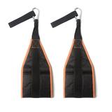 Straps - Compatible with Pull Up Bars Fitness Exercise & Training Equipment for Home