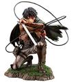 Attack on Titan Figure Attack on Titan Statue Bloody Ackerman Captain Levi Blessed PVC Figure Collectable Gifts Statue Anime