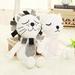 Happy Date Baby Comforter Toy Plush Lion Cat Comfort Baby Sleeping Toys Soft Stuffed Animals Plush Toys Infant Baby Toys 0-12 Months