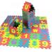 Kids Puzzle Numbers Letters Jigsaw Mat Alphabet Number Mats Baby Play Rug Educational Puzzle Toys for Toddlers Boys Girls 36pcs/Set