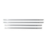 Stainless Steel Chrome Side Window Sill Overlay Cover Trim 4 Pcs. for Merceds E Class W211 2003-2009