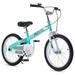 RoyalBaby Formula 20 Kids Bike with Kickstand and Dual Hand Brakes Green