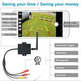 2.4G WiFi Wireless Car Backup Camera Video Rearview Transmitter iPhone Android