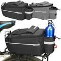 SPRING PARK Bike Trunk Pannier Waterproof Insulated Bicycle Rear Seat Bag Cycle Storage Pouch