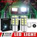 SHENKENUO Super Bright LED Headlight Bulbs for Craftsman SRD T2000 T3000 Tractor Bulb Mower Sears 6000k White Pack of 2