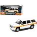 PACK OF 2 - 2011 Chevrolet Tahoe White with Stripes FDNY Fire Department City of New York 1/43 Diecast Model Car by Greenlight
