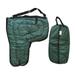 AJ Tack Western Padded Saddle and Bridle Carrier Set Green