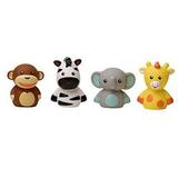 Magic Years 4 Piece Jungle Finger Puppets for Baby