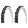 Tire set. 2 Tires. Two Tires Duro 24 x 2.125 Black/White Side Wall HF-851. bike Tire set lowrider bicycle Tire set beach cruiser bike tires cruiser bike Tire set chopper bike tires