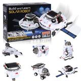 LELINTA 6-in-1 Space Solar Robot Kit Boys Girls Robot Toys STEM Educatoinal Learning Science Building Toys DIY - Gift for Kids Age 8 and Up