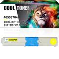 Cool Toner Compatible Toner Cartridge Replacement for OKI 46508701 for C332dn C332 MC363dn MC363 ï¼ˆYellow 1-Pack)