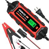 GOOLOO 10A Automotive Battery Charger and Maintainer 10-Amp 6V and 12V Fully Battery Trickle Charger Automatic Portable Desulfator for Lead-Acid Batteries