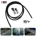 Car Windshield Washer Wiper Water Spray Nozzle Jet&Hose Connector For Toyota AU