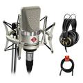 Neumann TLM-102 Condenser Mic Studio Set w/ AKG K 240 Headphones & Cable