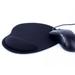 Ergonomic Mouse Pad Mouse Pad with Wrist Support Pain Relief Non-Slip PU Base Comfortable Fabric for Computer/Laptop/Wireless/Office/Home/Game Black