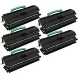 PrinterDash Compatible MICR Replacement for InfoPrint 1601/1602/1612 High Yield Toner Cartridge (5/PK-6000 Page Yield) (39V1637J_5PK)