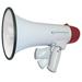 Technical Pro 25 Watts Lightweight 600M Range Portable Megaphone Bullhorn w/ Strap Siren and Volume Control Good for Trainers Soccer Football and Coaches (RED)