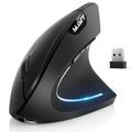 Wireless Ergonomic Mouse TSV Rechargeable Wireless Vertical Mouse USB 2.4G Optical Mice with 3 Adjustable DPI 6 Buttons Right Handed Computer Mouse for PC Laptop Desktop MacBook Mac OS