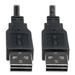 Tripp Lite-2PK Tripp Lite 6ft Usb 2.0 High Speed Reversible Connector Cable Universal M/M - (Reversible A To Revers