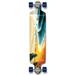 Yocaher Drop Down Longboard Complete 41.25 x 10 - Beach